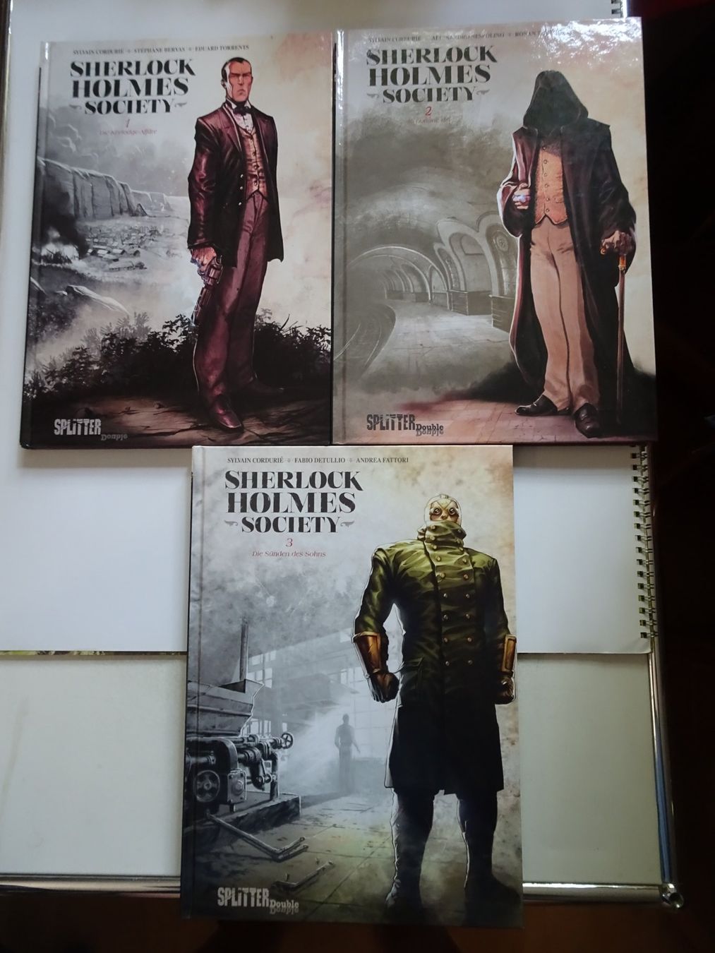 Comics: Sherlock Holmes Society Comic 1-3 Splitter Verlag – Gebraucht aus Schönenwerd von schnitzunddrunter