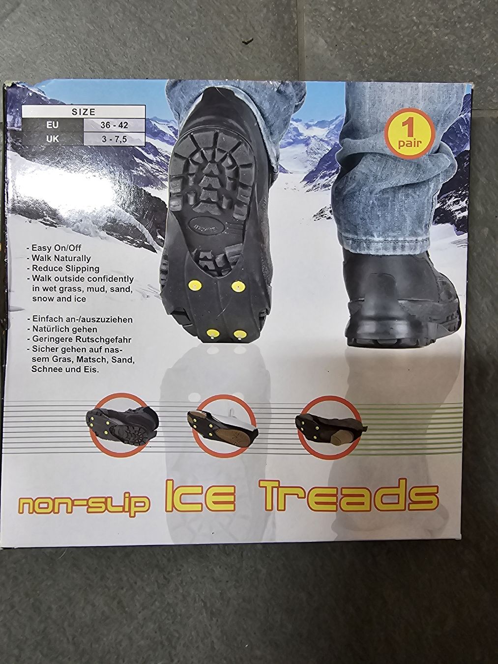 Scarpe da uomo: Non Slips ice treads – Nuovo (secondo la descrizione) da Mels venduto da WendySchumacher