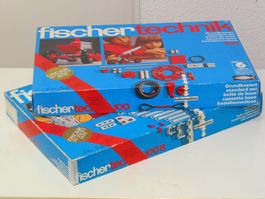 FISCHERTECHNIK 100 + 100S Baukasten 70-er original Vintage