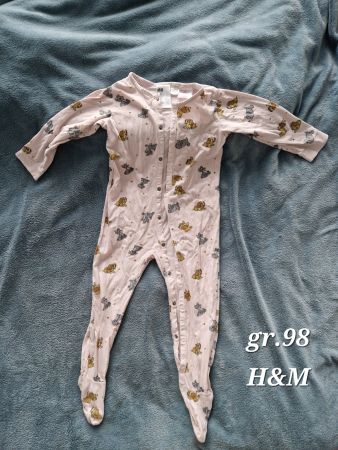 Langarm Pyjama mit Füssen grösse 98 Susi und Strolch