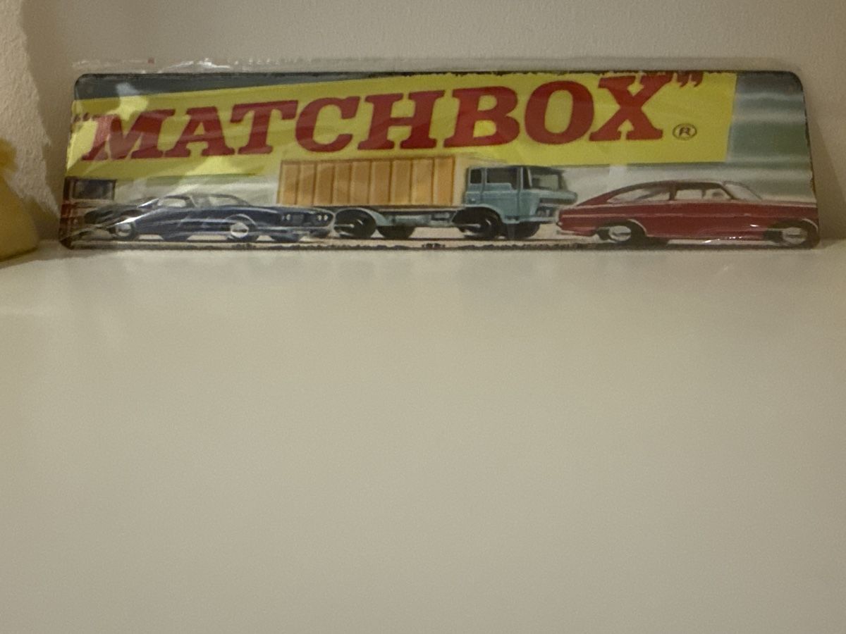 Ecriteaux: Matchbox Blechschild Replika – Neuf avec emballage d'origine à Basel par Zomeg 1