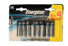Energizer Max Plus AA Batterien, 8+4 Stück, Neu & OVP!