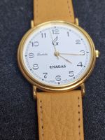 NEU##Vintage 80'-90' Quartz 1 Jewels Enagas 30mm##