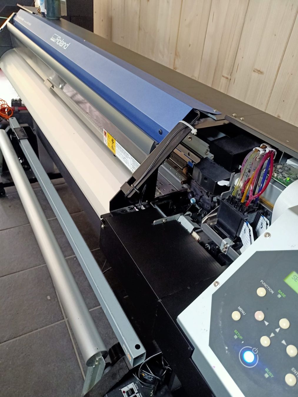 Roland Stampanti: Plotter Roland VS-540 Grossformatdrucker, Print & Cut – Usato da Chur venduto da slim777 1