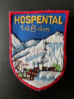Hospental Schweiz Alter Aufnäher Badge Neu unbenutzt🇨🇭