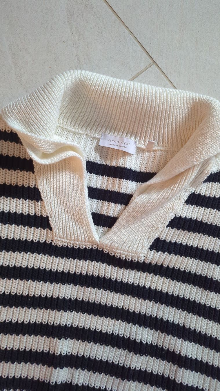 Rich & Royal Pullover & Sweatshirts: Rich and Royal Pullunder, Grösse M, gestreift – Neu (gemäss Beschreibung) aus Neuheim von sh0_gbz7 2
