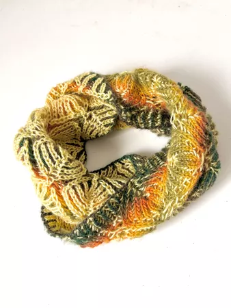 Loop, Strickschlauch, handgestrickt