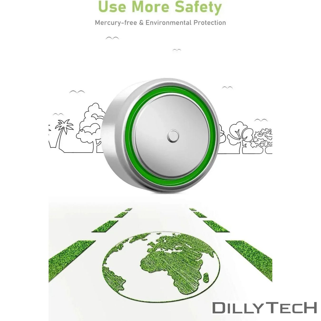 Caricatori & Batterie: DTecH AG3, LR41, 392 Knopfzellenbatterie - 50 Stk. – Nuovo e nell'imballaggio originale da Meilen venduto da DillyTecH 7