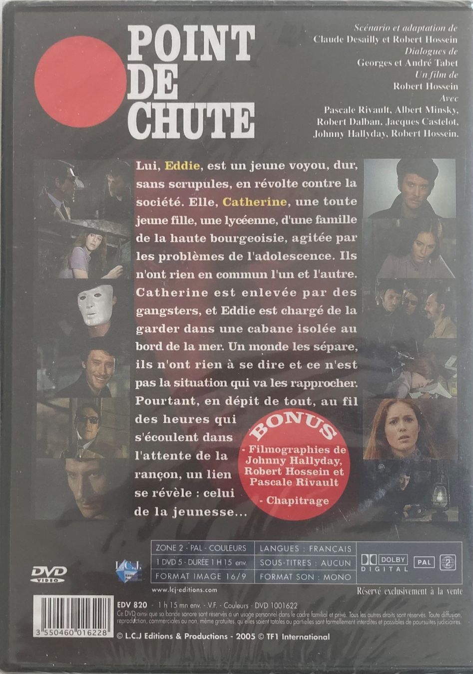 Tutti i DVDs: POINT DE CHUTE – Nuovo e nell'imballaggio originale da Poliez-Pittet venduto da Newtown-Records 1