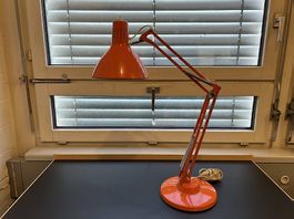 Schreibtischlampe, Federarm, Gelenkarm, Gelenklampe,