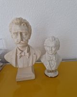 Zwei Büste Strauss Schubert