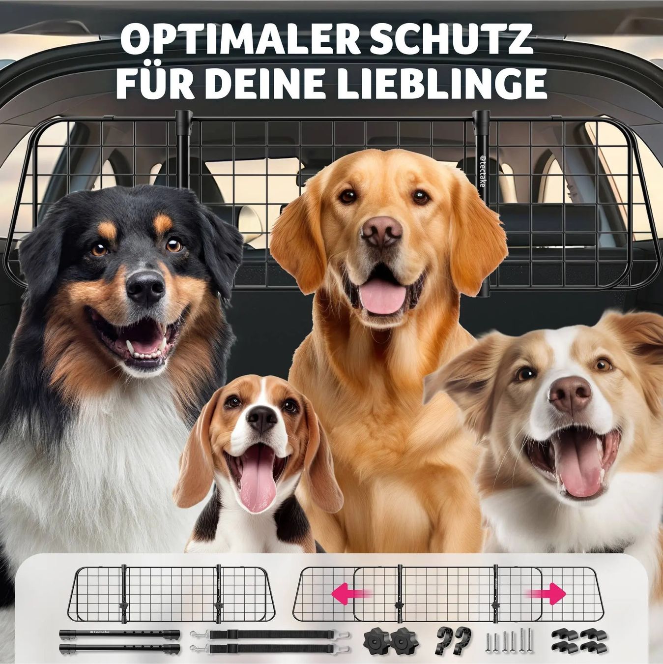 Gabbie, trasporto & Sicurezza: Hundeschutzgitter – Nuovo e nell'imballaggio originale da Abtwil SG venduto da latschii_89 6