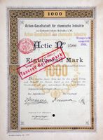 AG für Chemische Industrie zu Schalke, Gelsenkirchen - 1911