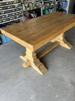 Tisch 160 x 85 cm, Massivholz, Rustikal