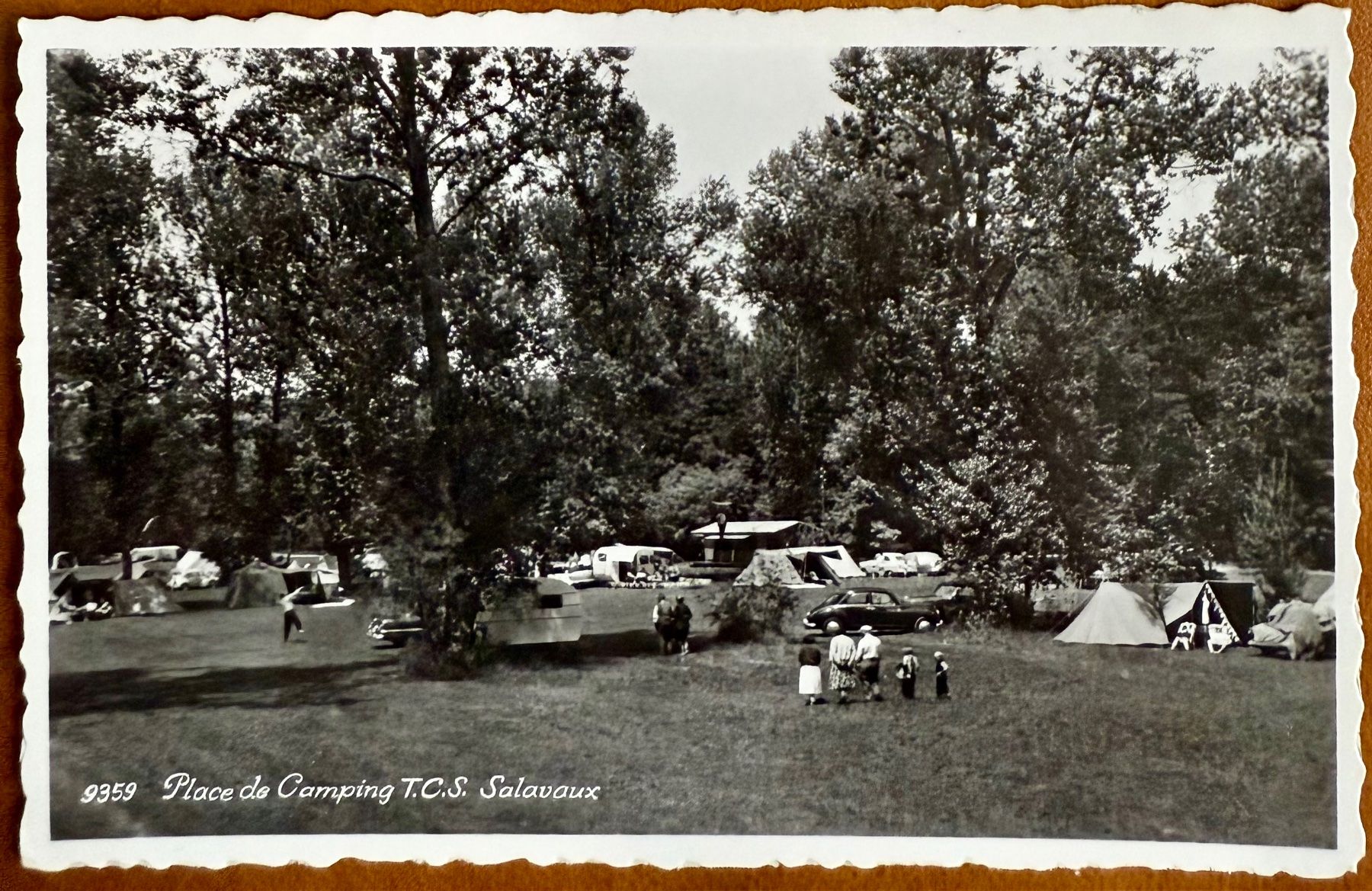 Cartoline postali: Salavaux - Campind T.C.S - 1959 – Usato da Lutry venduto da Ediego