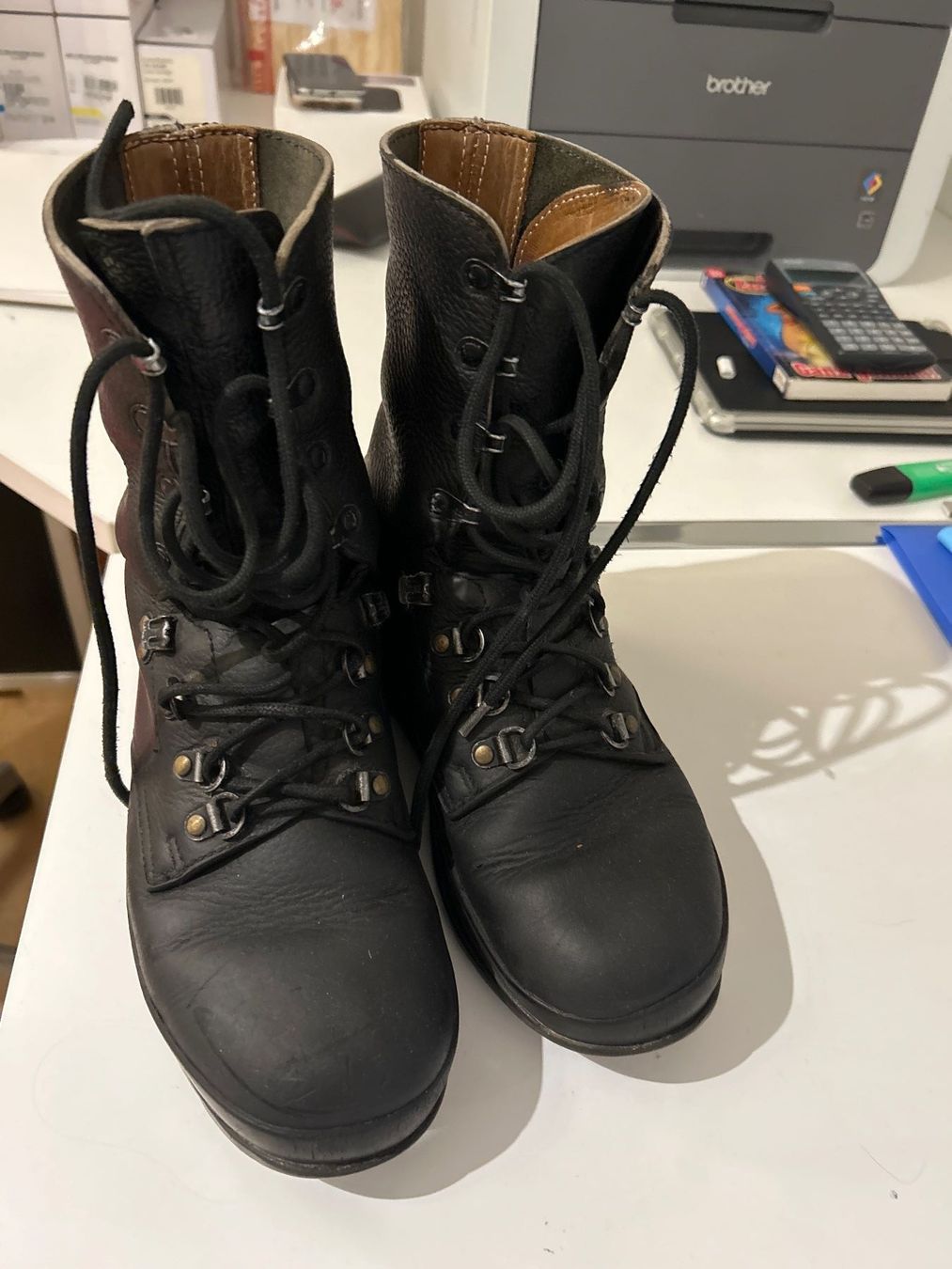 Raichle Herrenschuhe: Schweizer Armeestiefel ca Gr. 41 – Gebraucht aus Guntershausen von Gloominati 1
