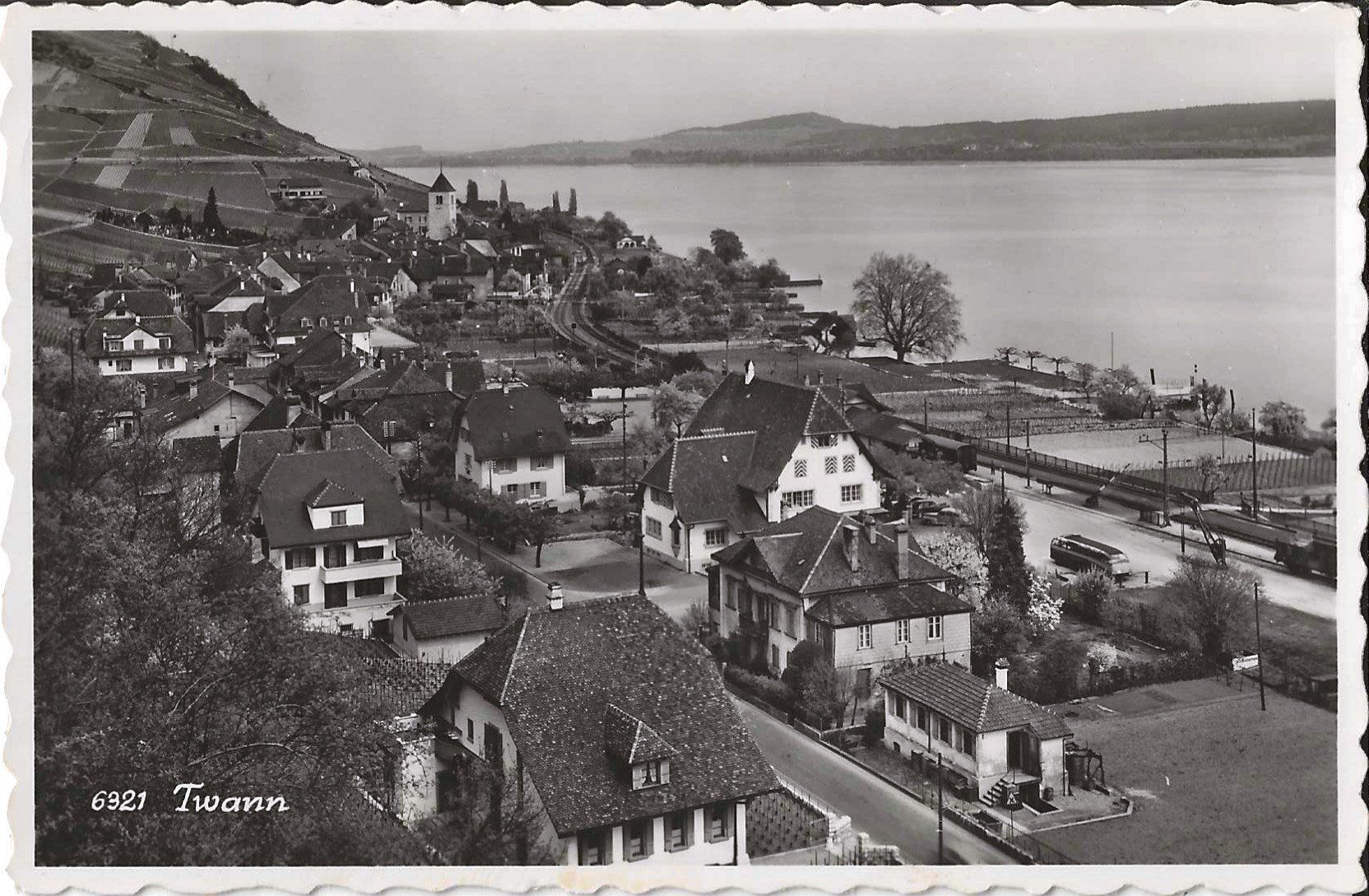 Ansichtskarten: Karte Twann 1953 – Gebraucht aus Zürich von Philacat11
