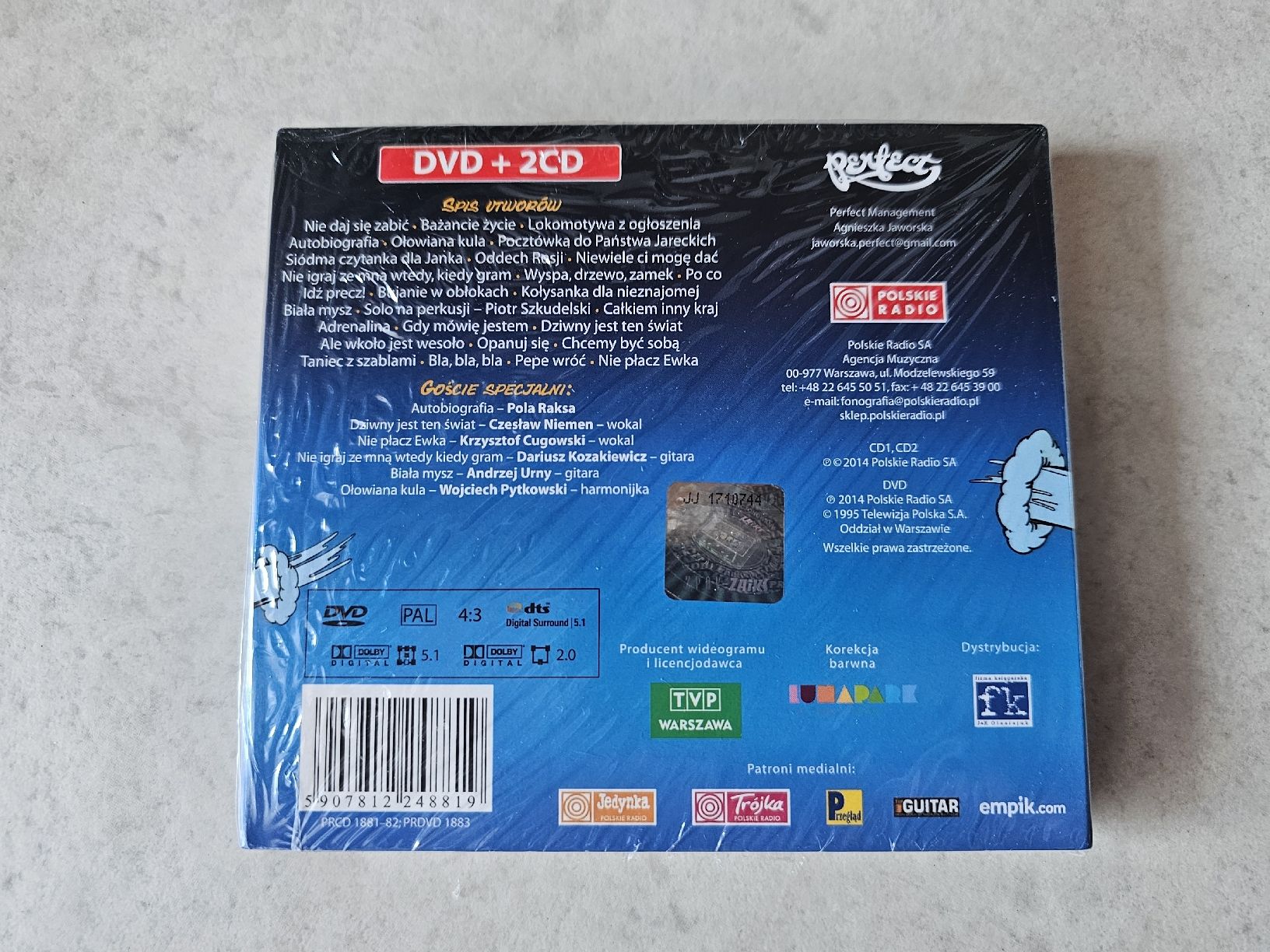 CDs: Perfect  -  Live 1995  /  2 CD Set + DVD Fabrikneu – Neuf avec emballage d'origine à Schneisingen par backstore24 1