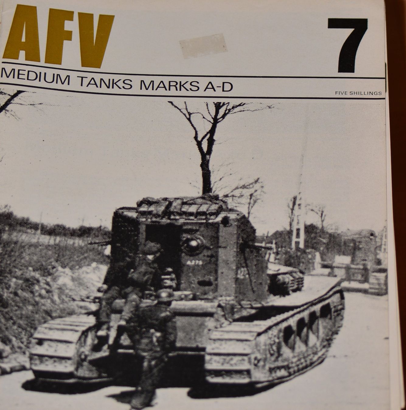 Riviste & Magazine: AFV Nr.7 - Medium Tanks Marks A-D – Usato da Basel venduto da Dogana