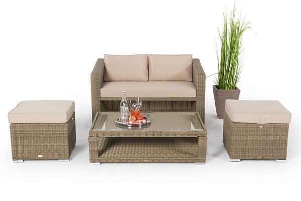 Viplounge Divani: Rattan Gartenmöbel mit klappbarem Tisch – Nuovo e nell'imballaggio originale da Uznach venduto da viplounge 7