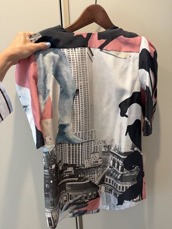 Carven Silk Top, Size 36, Perfect Summer!