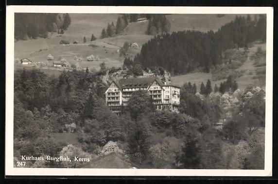 Cartoline postali: AK Kerns, Kurhaus Burgfluh, 1933 – Usato da Berlin venduto da bartko-reher