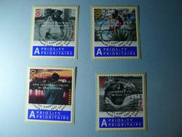 2005 Dauermarken 1147-1150 ET Vollstempel
