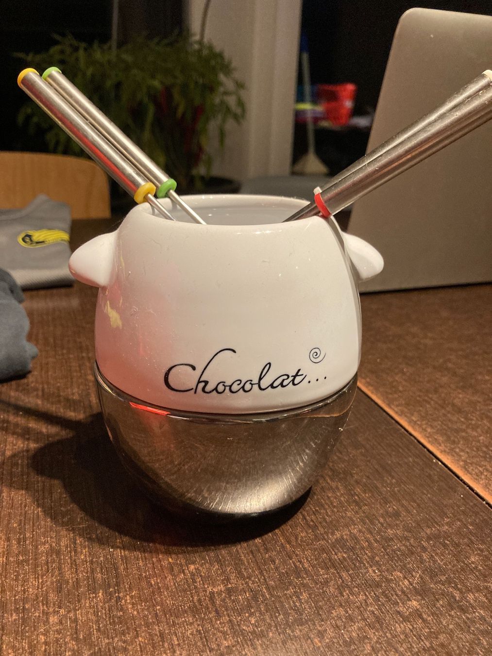 Geschirrsets: Set pour fondue au chocolat – Neu (gemäss Beschreibung) aus Domdidier von qatar1973