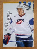 Auston Matthews A4 Autogramm signiertes Foto pers getroffen