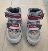 Geox Kinder Halbschuhe, Grösse 29 weiss/rot, gebraucht