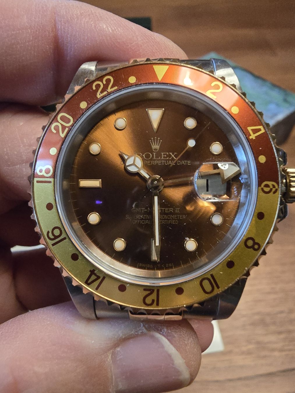 Rolex Uhren: Rolex GMT Master II Occhio di Tigre – Gebraucht aus Calpiogna von Nerowolf 7