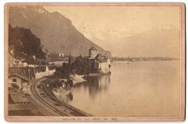 Fotografie Chillon, Et la Dent du Midi, 