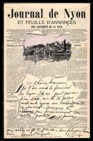 Nyon, Jorunal de Nyon, Zeitung, Totalans