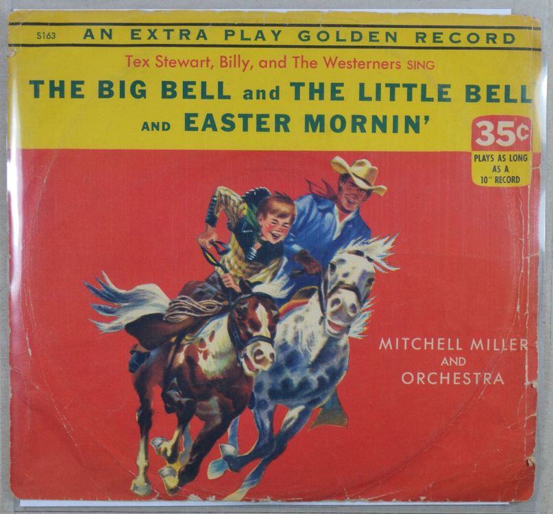 Single: THE BIG BELL and THE LITTLE BELL and EASTER MORNIN' (Gebraucht ...
