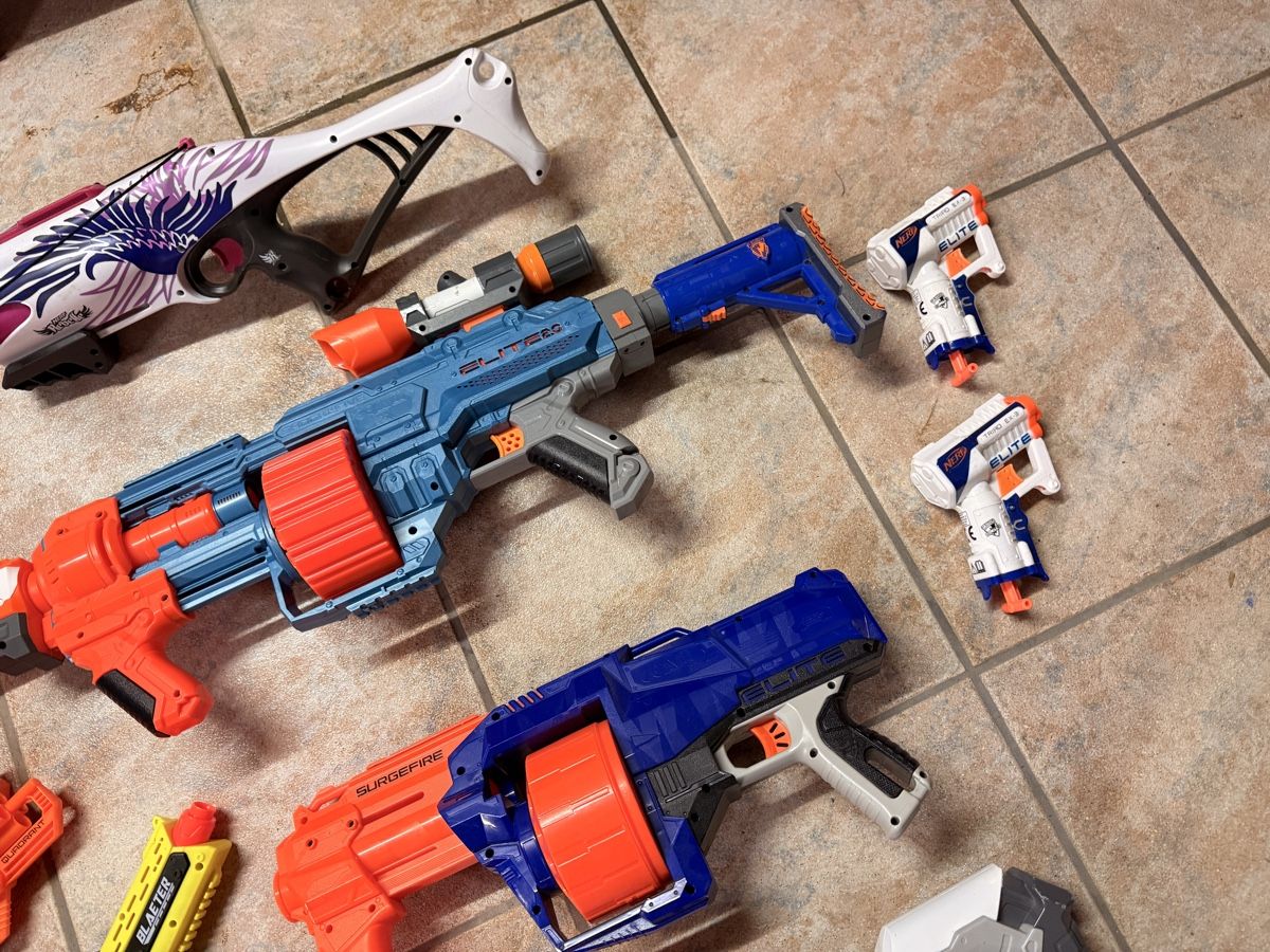 Nerf Spielzeuge: Konvolut Nerf Blaster gebraucht – Gebraucht aus Bubikon von Ufenau 3