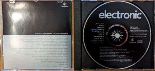CDs: Electronic Bernard Sumner ELECTRONIC Rock Synth-pop CD – D'occasion à Kandergrund par Sososo 5