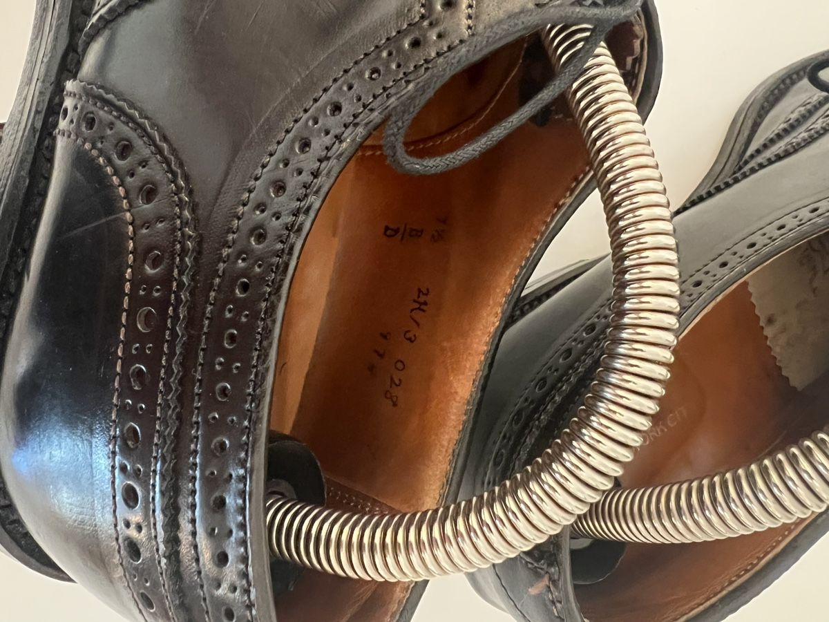 Alden Scarpe da uomo: Alden Wingtip Bal Shell Cordovan – Usato da Zürich venduto da Leuzzeli 4