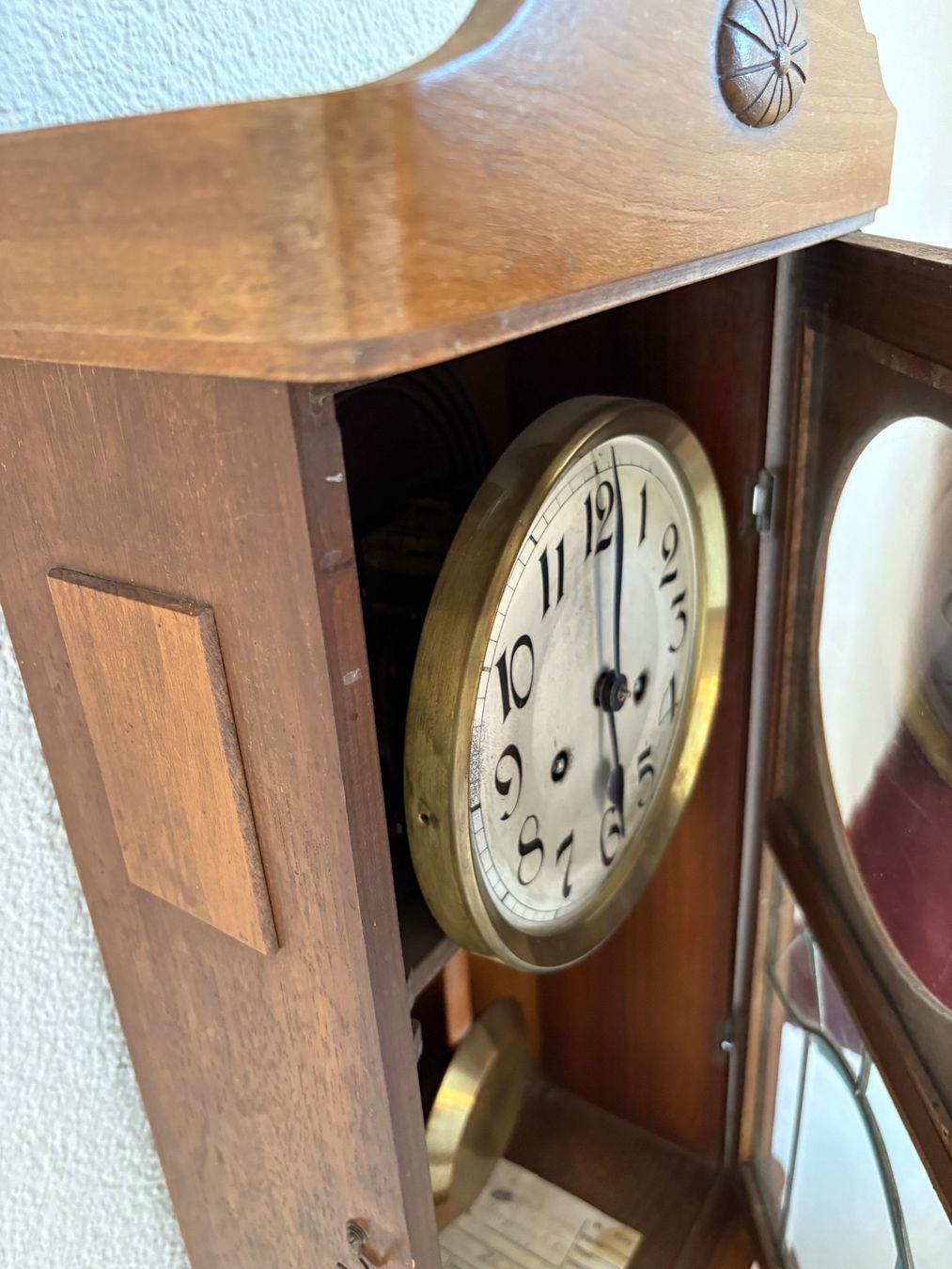 Orologi: WandUhr Holz mit Pendel – Usato da Mettmenstetten venduto da SteSig 2