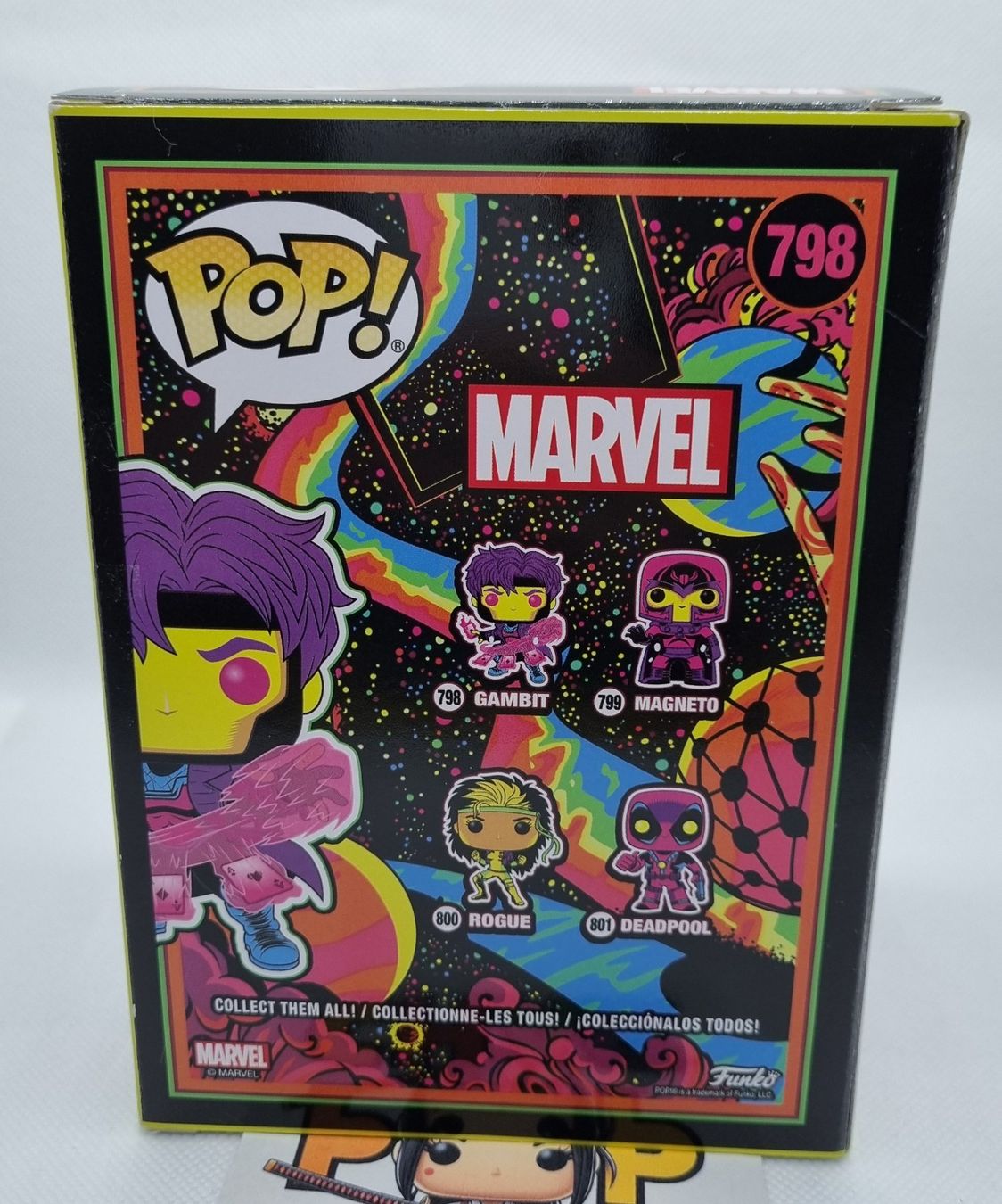 Funko Figuren: Funko POP! Marvel - Gambit (Special Edition, blacklight) – Neu (gemäss Beschreibung) aus Vernayaz von fnkochase 3