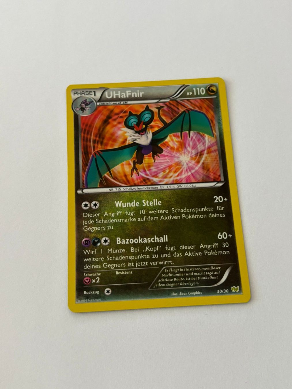 Pokémon Carte collezionabili: Pokemon-Karte UHaFnir 30/30 – Usato da Herisau venduto da Seyashop1