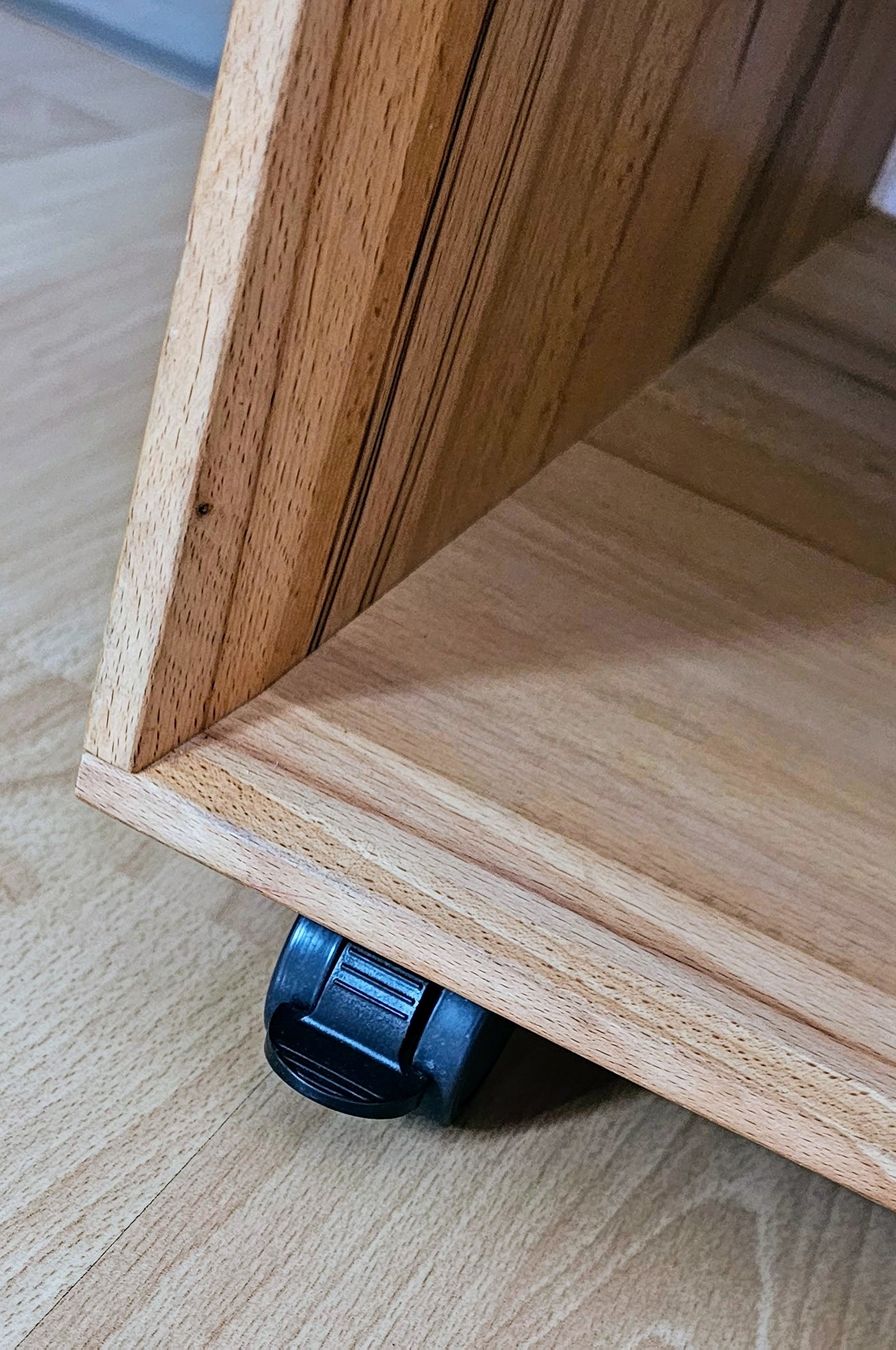 Tavoli: Table basse de luxe en hêtre massif + roulettes état neuve – Nuovo (secondo la descrizione) da Monthey venduto da Chez-Dani-81 3