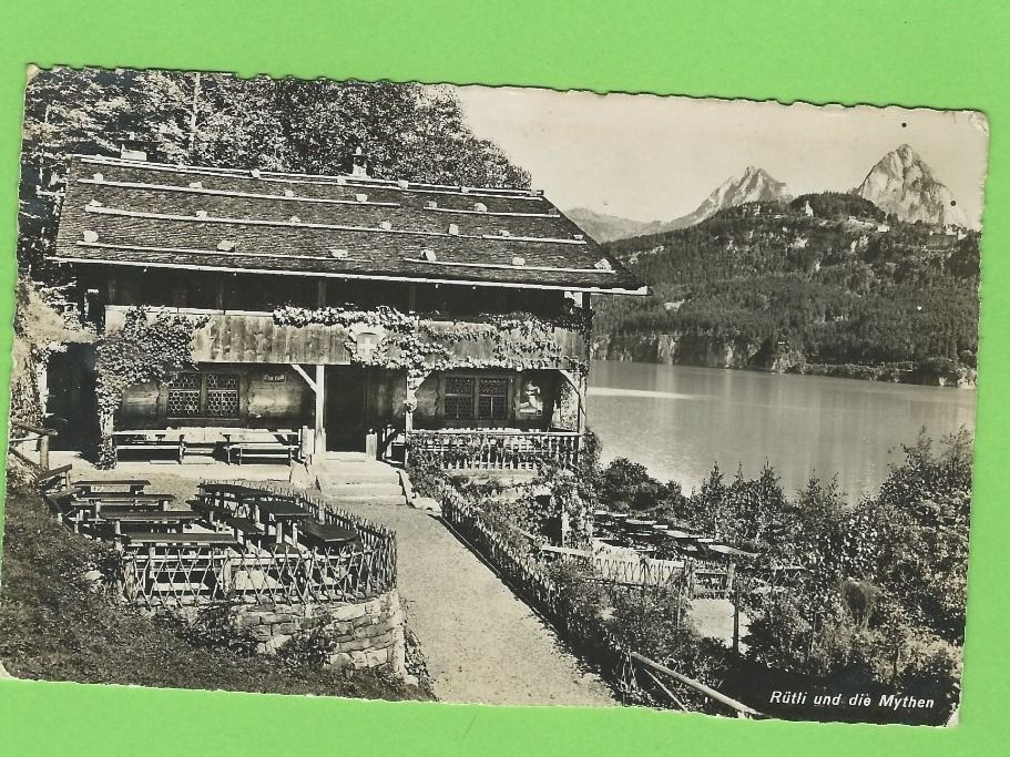 Ansichtskarten: Rütli und die Mythen – Gebraucht aus Zürich von t24_de