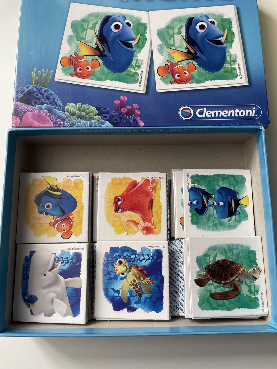 Clementoni Giochi: clementoni memory finding dory disney pixar – Usato da Uznach venduto da Player6 2