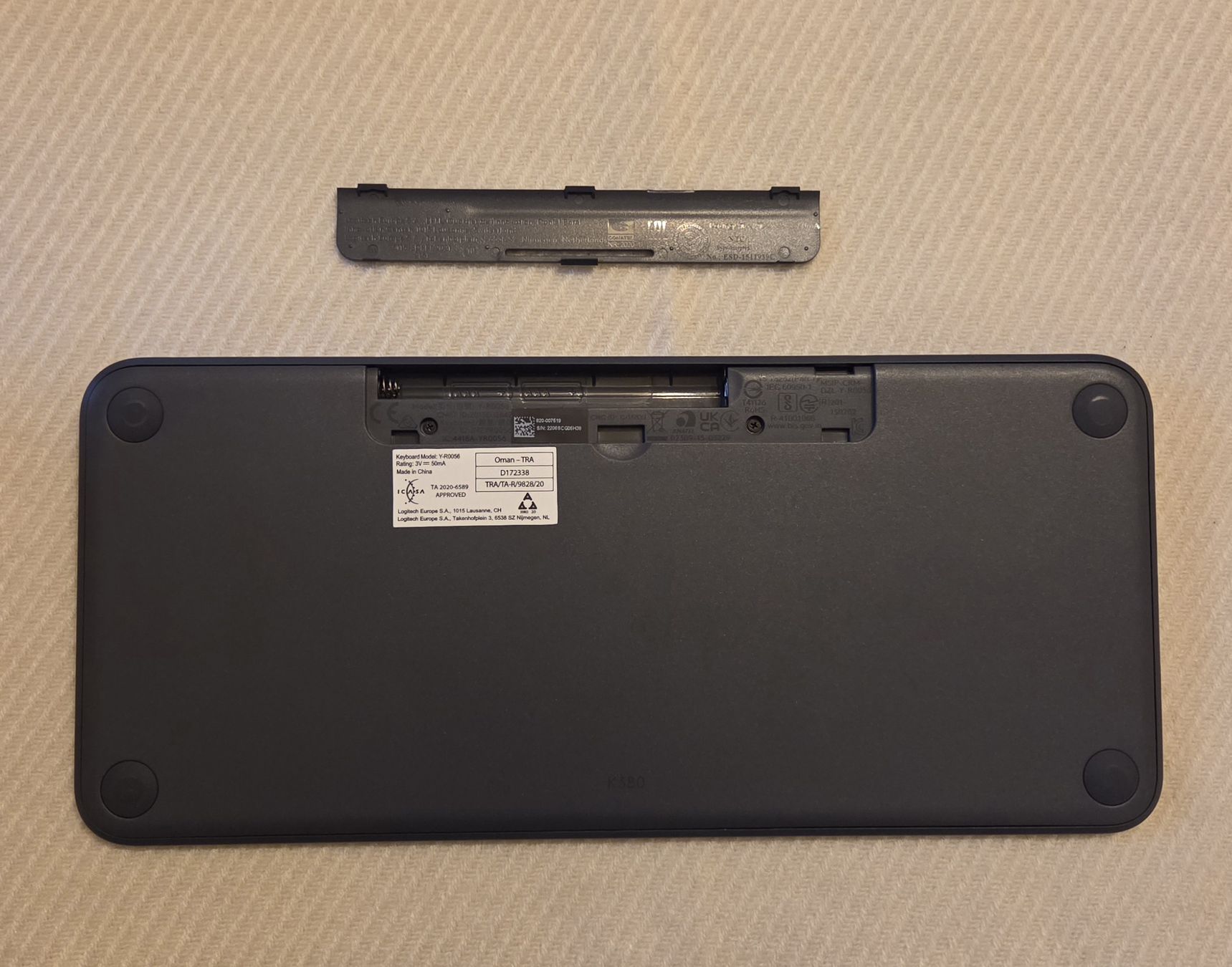 Logitech Claviers: Logitech K380 Tastiera Bluetooth, Layout Francese ‎Azerty – D'occasion à Breganzona par Skiley99 2