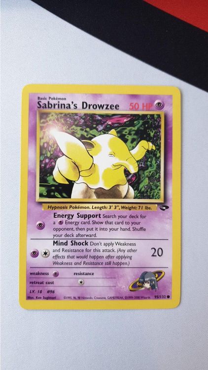 Pokemon Sabrina's Drowzee boosterfrisch (Neu (gemäss Beschreibung)) in ...