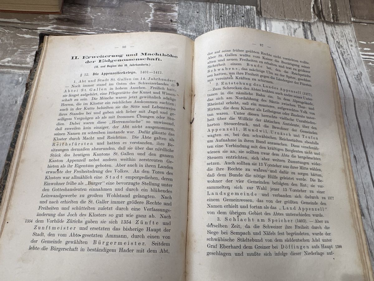 Libri: Schweizergeschichte, 1912, mit Karten, Wilhelm Oechsli – Usato da Schöftland venduto da Astika 1