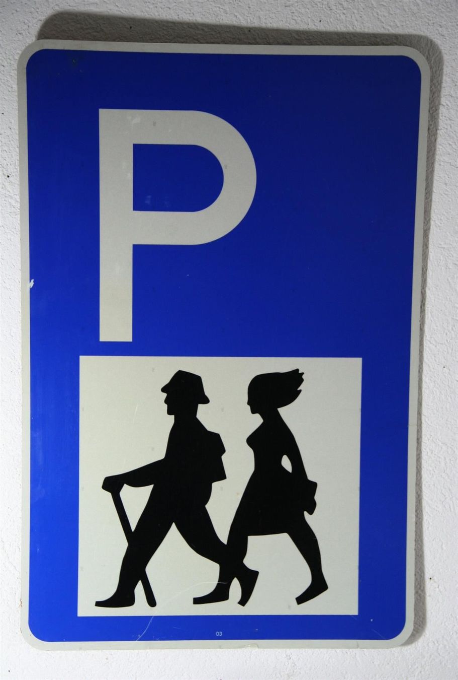 Insegne: Verkehrsschild "Parkplatz Wanderer" – Usato da Birrwil venduto da brandschatz_birrwil 1