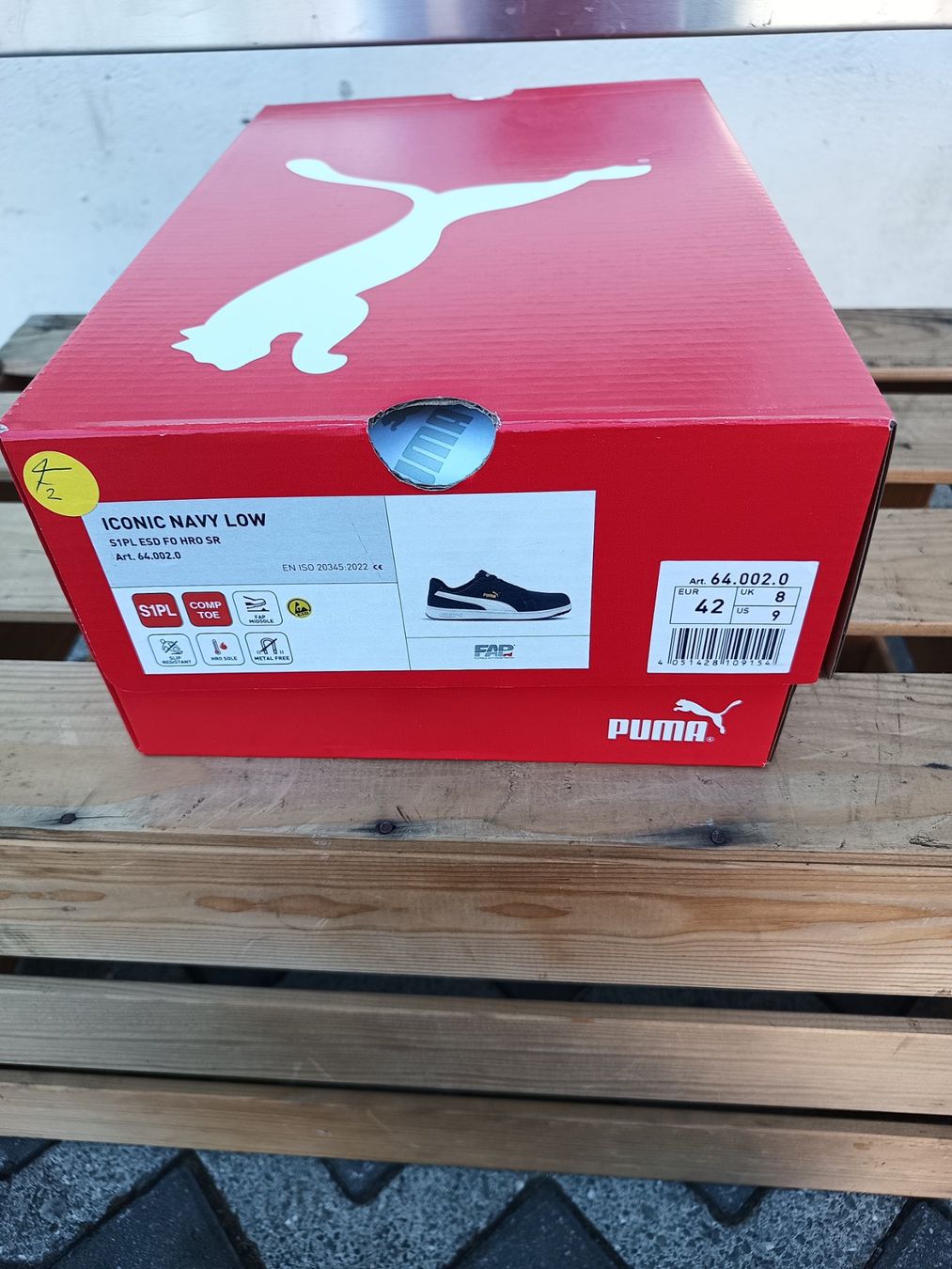 Puma Herrenschuhe: Puma Sicherheitsschuhe S1 PL 42 – Neu und originalverpackt aus Oberegg von 19franzi94 8