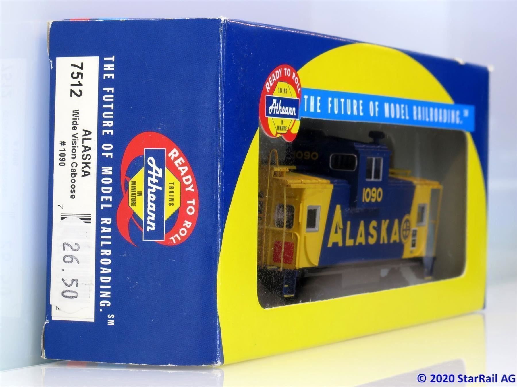 Athearn Modellini di ferrovie: Athearn 7512 ARR Caboose mit Putzfunktion Vide Vision – Nuovo (secondo la descrizione) da Ennetbaden venduto da StarTrain 6