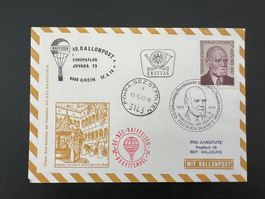 49 Öst. Ballon-Post-Flug 1973  Erstag Salzburg (G270)